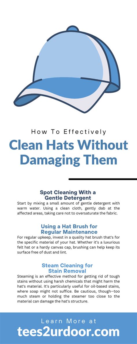 how to wash hats without damage